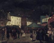 William Glackens The Country Fair oil painting on canvas